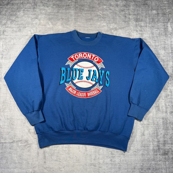Vintage Other - Toronto Blue Jays Sweatshirt Mens XL Blue Vintage 1988 Crewneck MLB Baseball